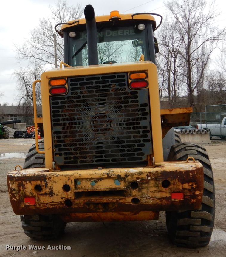 image for item GB9851 2003 John Deere 624H  wheel loader