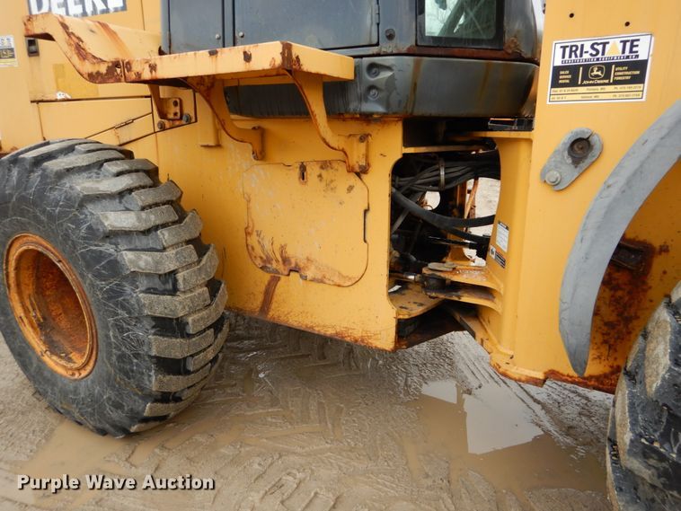 image for item GB9851 2003 John Deere 624H  wheel loader
