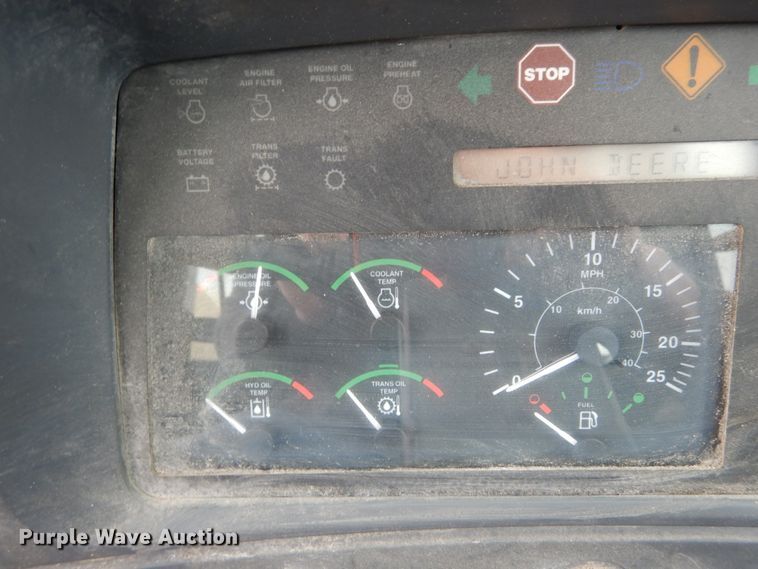 image for item GB9851 2003 John Deere 624H  wheel loader