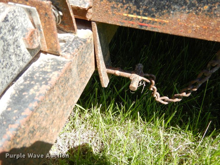 image for item GP9059 2012 shop built tilt deck utility trailer