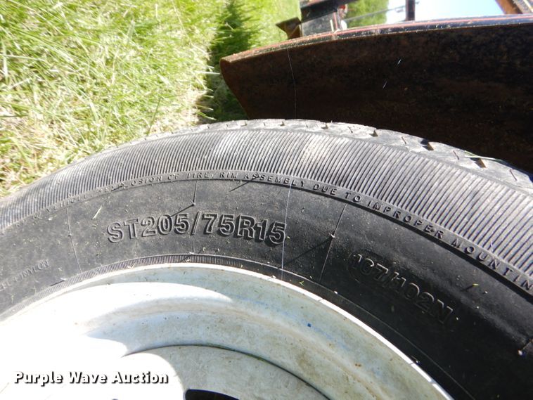 image for item GP9059 2012 shop built tilt deck utility trailer