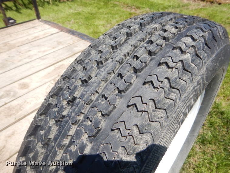 image for item GP9059 2012 shop built tilt deck utility trailer