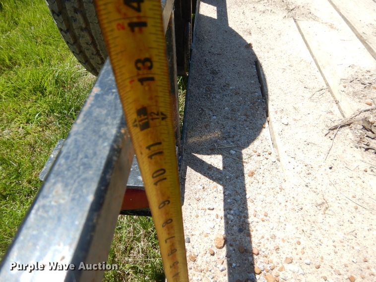 image for item GP9059 2012 shop built tilt deck utility trailer