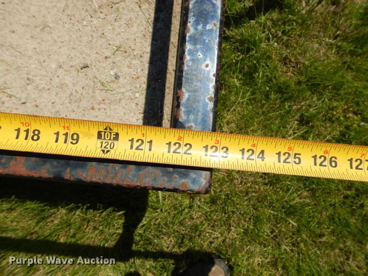 image for item GP9059 2012 shop built tilt deck utility trailer