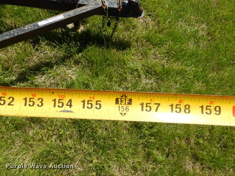 image for item GP9059 2012 shop built tilt deck utility trailer