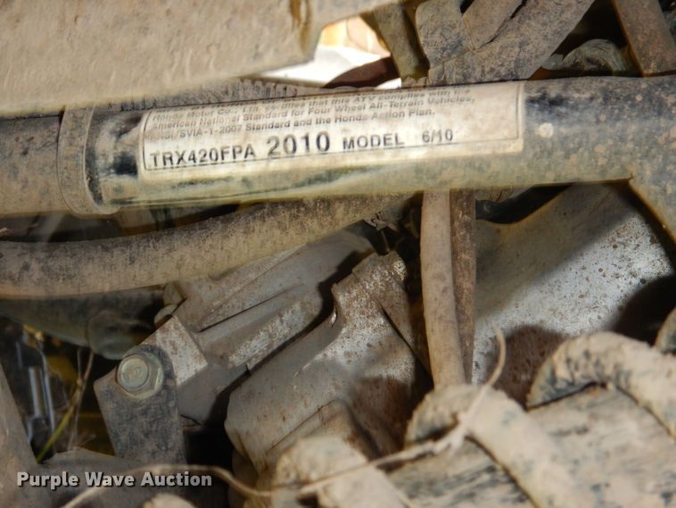 image for item GP9068 2010 Honda Rancher ATV