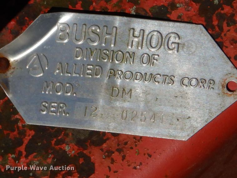 image for item GP9070 Bush Hog DM disc mower