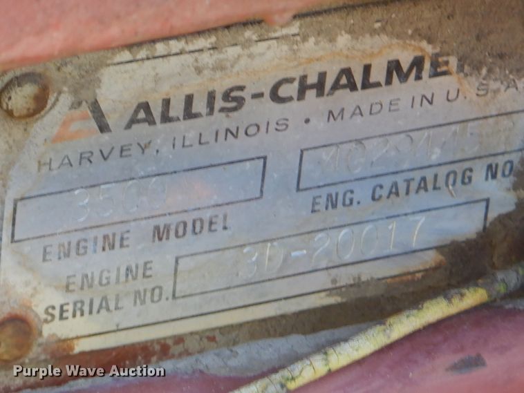 image for item GP9072 Allis Chalmers AC7030 tractor