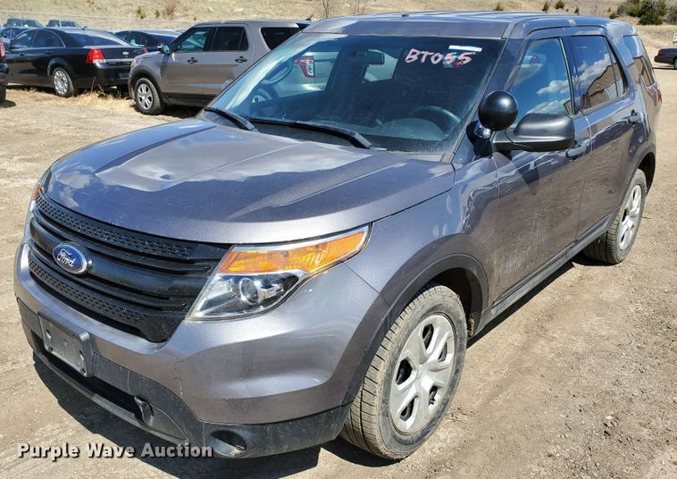 image for item GW9751 2013 Ford Explorer Police Interceptor  SUV