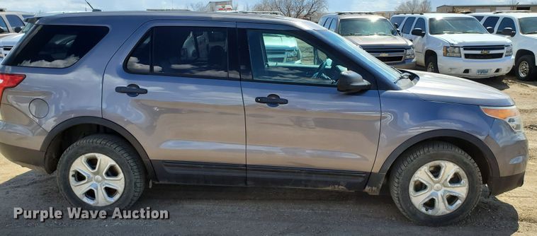 image for item GW9751 2013 Ford Explorer Police Interceptor  SUV