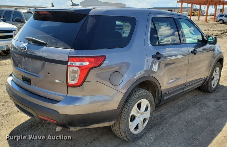 image for item GW9751 2013 Ford Explorer Police Interceptor  SUV