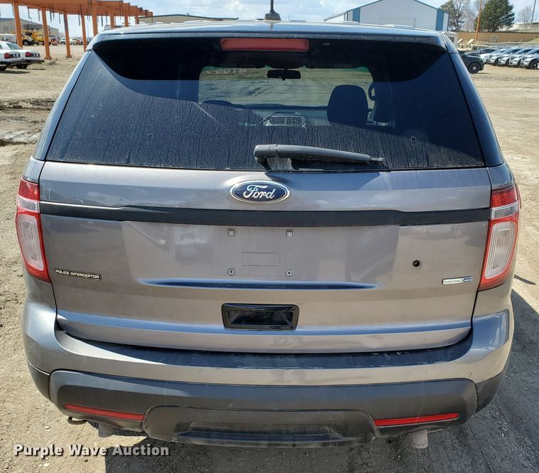 image for item GW9751 2013 Ford Explorer Police Interceptor  SUV