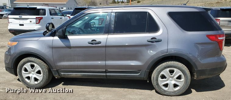 image for item GW9751 2013 Ford Explorer Police Interceptor  SUV