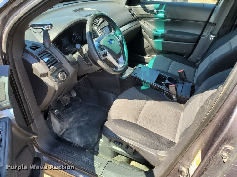 image for item GW9751 2013 Ford Explorer Police Interceptor  SUV