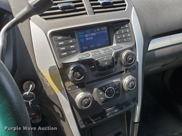 image for item GW9751 2013 Ford Explorer Police Interceptor  SUV