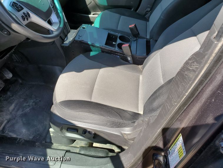 image for item GW9751 2013 Ford Explorer Police Interceptor  SUV