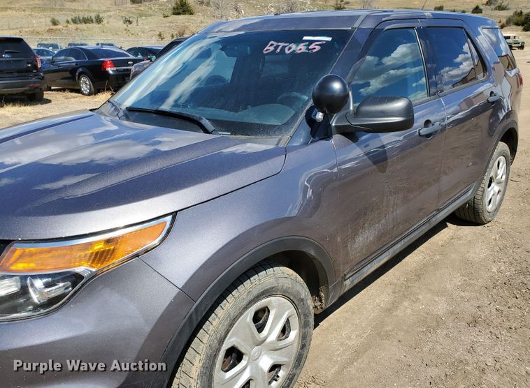 image for item GW9751 2013 Ford Explorer Police Interceptor  SUV