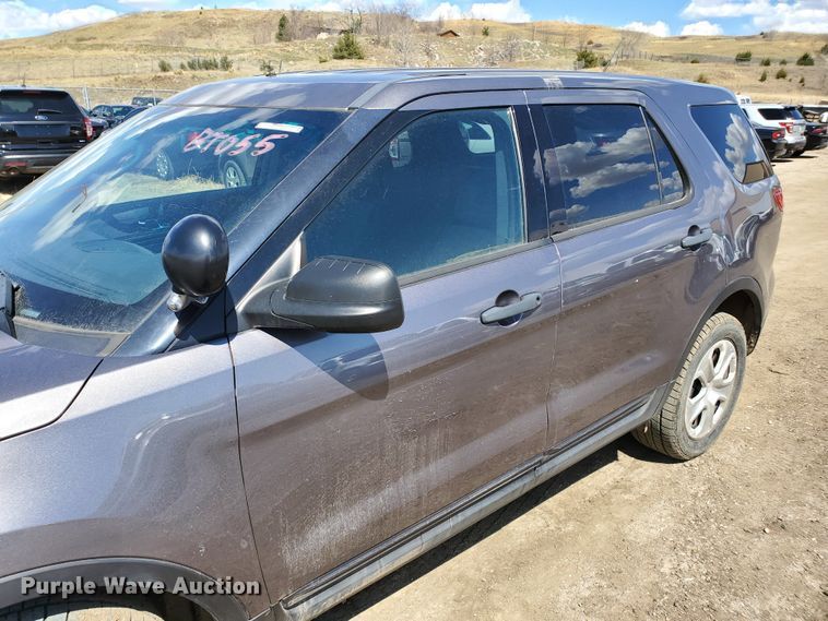 image for item GW9751 2013 Ford Explorer Police Interceptor  SUV