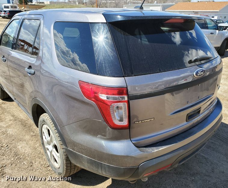 image for item GW9751 2013 Ford Explorer Police Interceptor  SUV