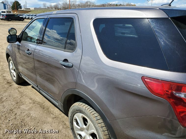 image for item GW9751 2013 Ford Explorer Police Interceptor  SUV