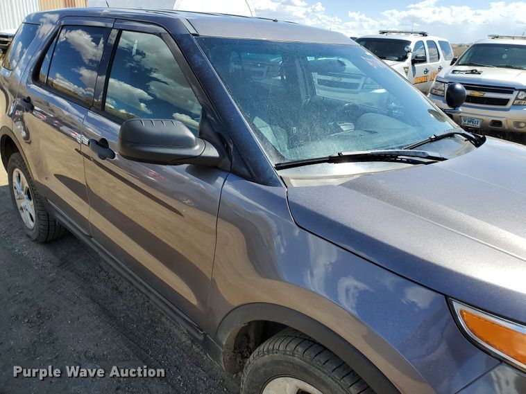 image for item GW9751 2013 Ford Explorer Police Interceptor  SUV