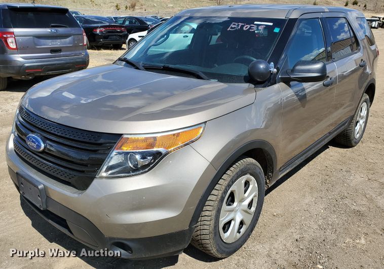 image for item GW9752 2013 Ford Explorer Police Interceptor  SUV