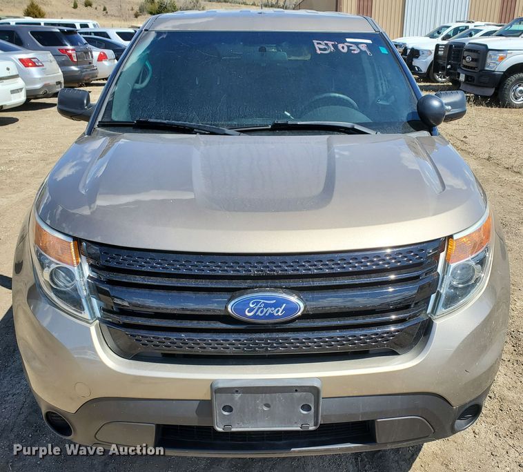 image for item GW9752 2013 Ford Explorer Police Interceptor  SUV