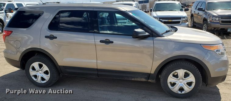 image for item GW9752 2013 Ford Explorer Police Interceptor  SUV