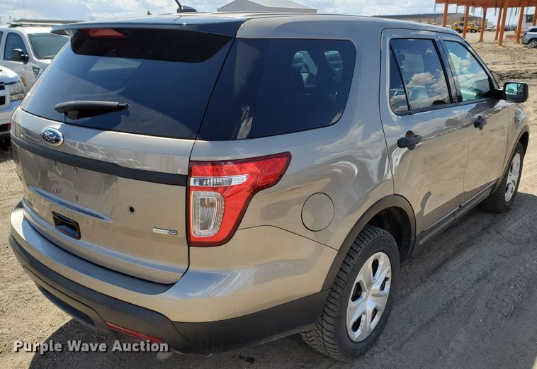 image for item GW9752 2013 Ford Explorer Police Interceptor  SUV