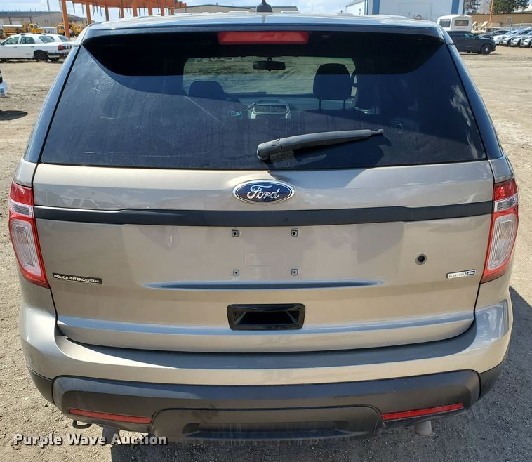 image for item GW9752 2013 Ford Explorer Police Interceptor  SUV