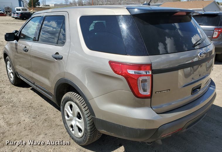 image for item GW9752 2013 Ford Explorer Police Interceptor  SUV