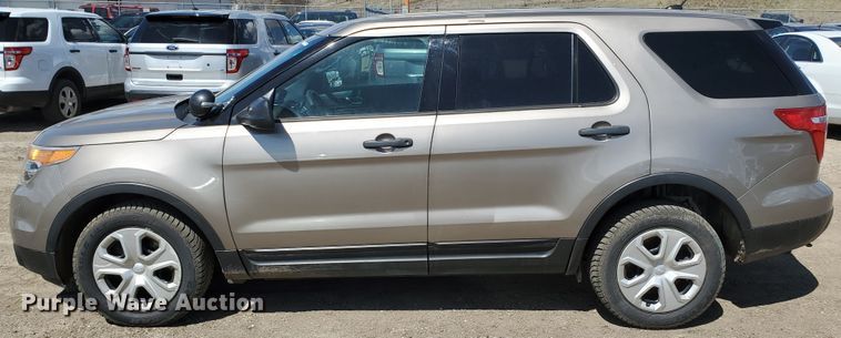 image for item GW9752 2013 Ford Explorer Police Interceptor  SUV