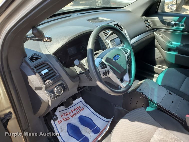 image for item GW9752 2013 Ford Explorer Police Interceptor  SUV