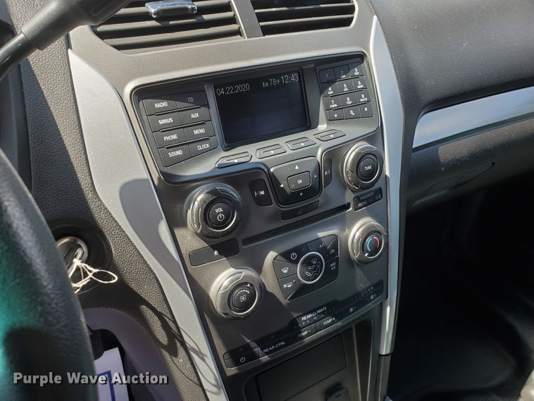 image for item GW9752 2013 Ford Explorer Police Interceptor  SUV