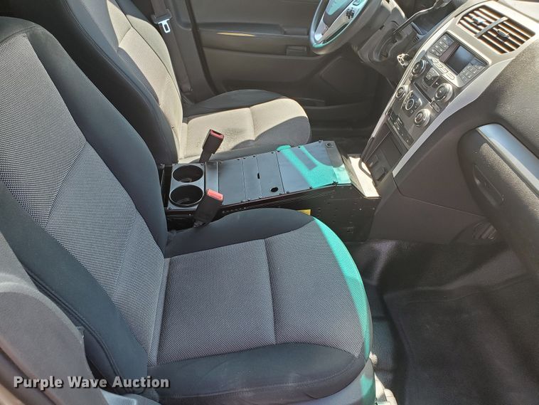 image for item GW9752 2013 Ford Explorer Police Interceptor  SUV