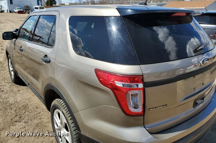 image for item GW9752 2013 Ford Explorer Police Interceptor  SUV