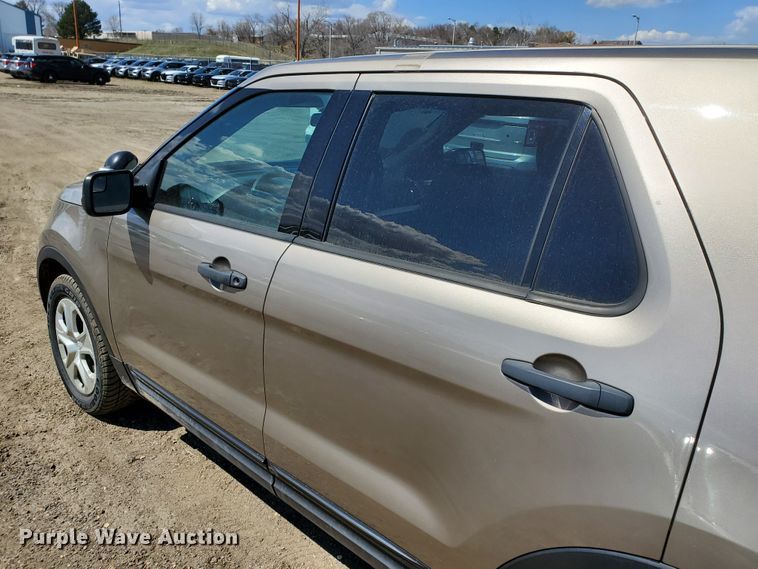 image for item GW9752 2013 Ford Explorer Police Interceptor  SUV