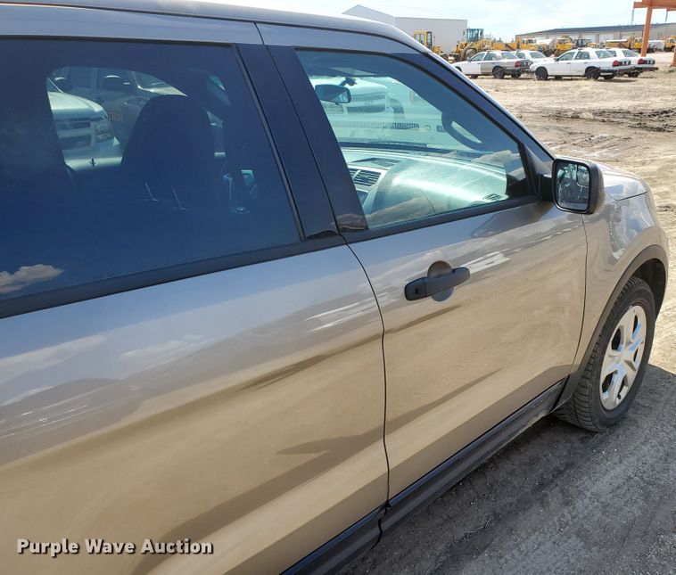 image for item GW9752 2013 Ford Explorer Police Interceptor  SUV