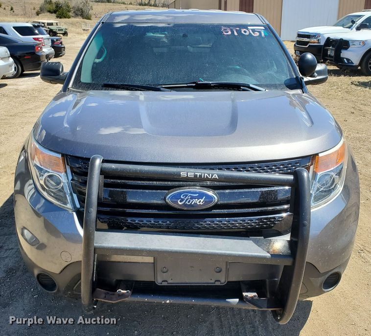 image for item GW9755 2015 Ford Explorer Police Interceptor  SUV