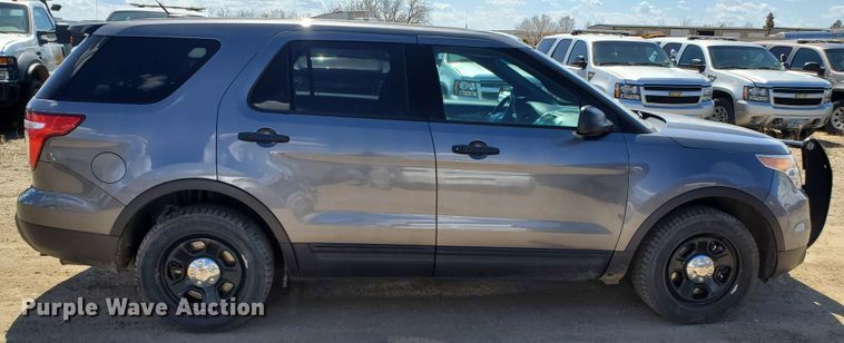 image for item GW9755 2015 Ford Explorer Police Interceptor  SUV