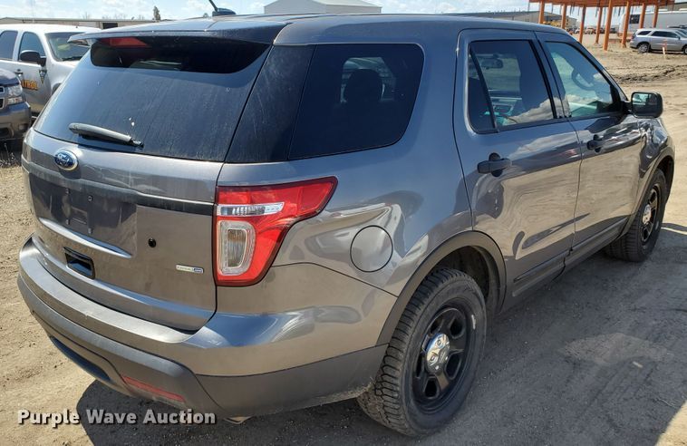 image for item GW9755 2015 Ford Explorer Police Interceptor  SUV