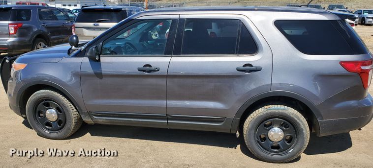 image for item GW9755 2015 Ford Explorer Police Interceptor  SUV