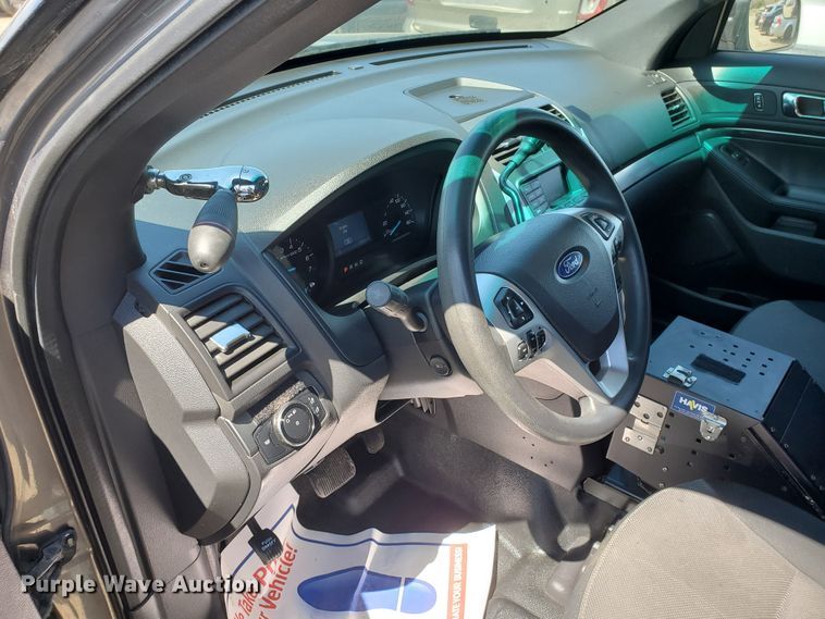 image for item GW9755 2015 Ford Explorer Police Interceptor  SUV