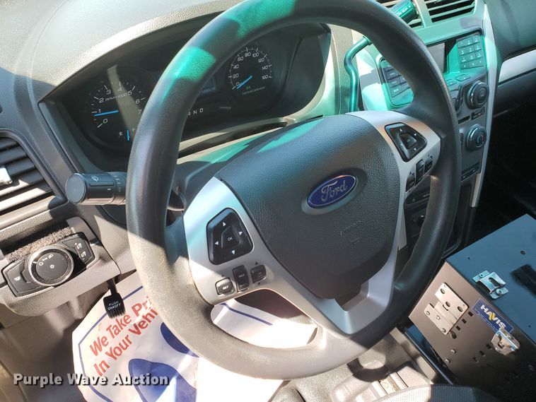image for item GW9755 2015 Ford Explorer Police Interceptor  SUV
