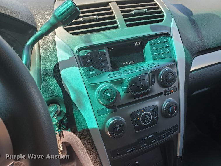 image for item GW9755 2015 Ford Explorer Police Interceptor  SUV