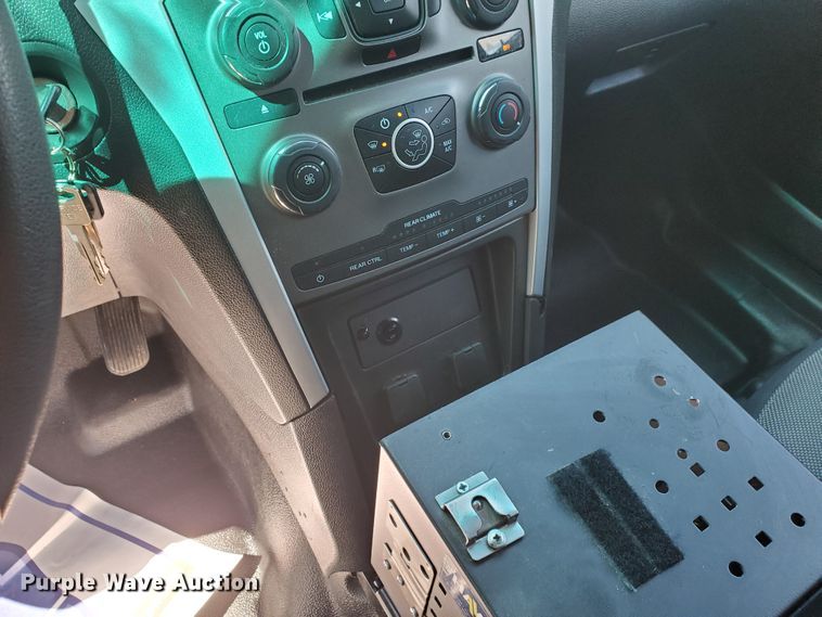 image for item GW9755 2015 Ford Explorer Police Interceptor  SUV