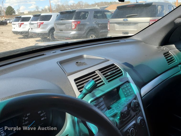 image for item GW9755 2015 Ford Explorer Police Interceptor  SUV