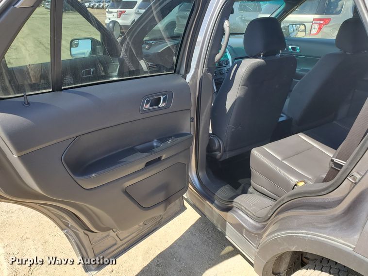 image for item GW9755 2015 Ford Explorer Police Interceptor  SUV