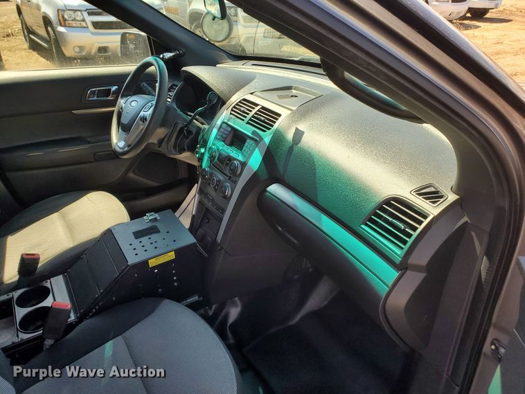 image for item GW9755 2015 Ford Explorer Police Interceptor  SUV