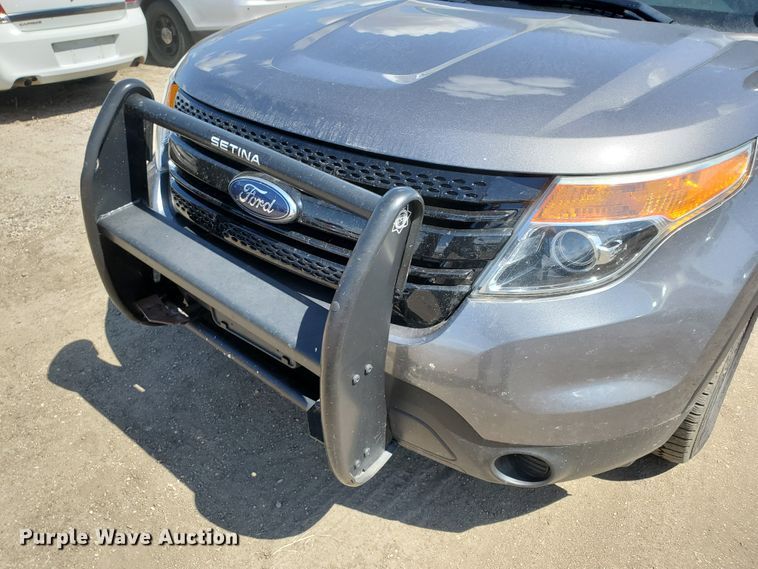 image for item GW9755 2015 Ford Explorer Police Interceptor  SUV